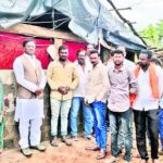 Lunch workers-ర్యాలీలో మధ్యాహ్న భోజన కార్మికులు