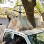 Thalapathy Vijay : The car got badly damaged ఓరి మీ అభిమానం చల్లగుండా.. కారు గుల్ల చూశారుగా..!